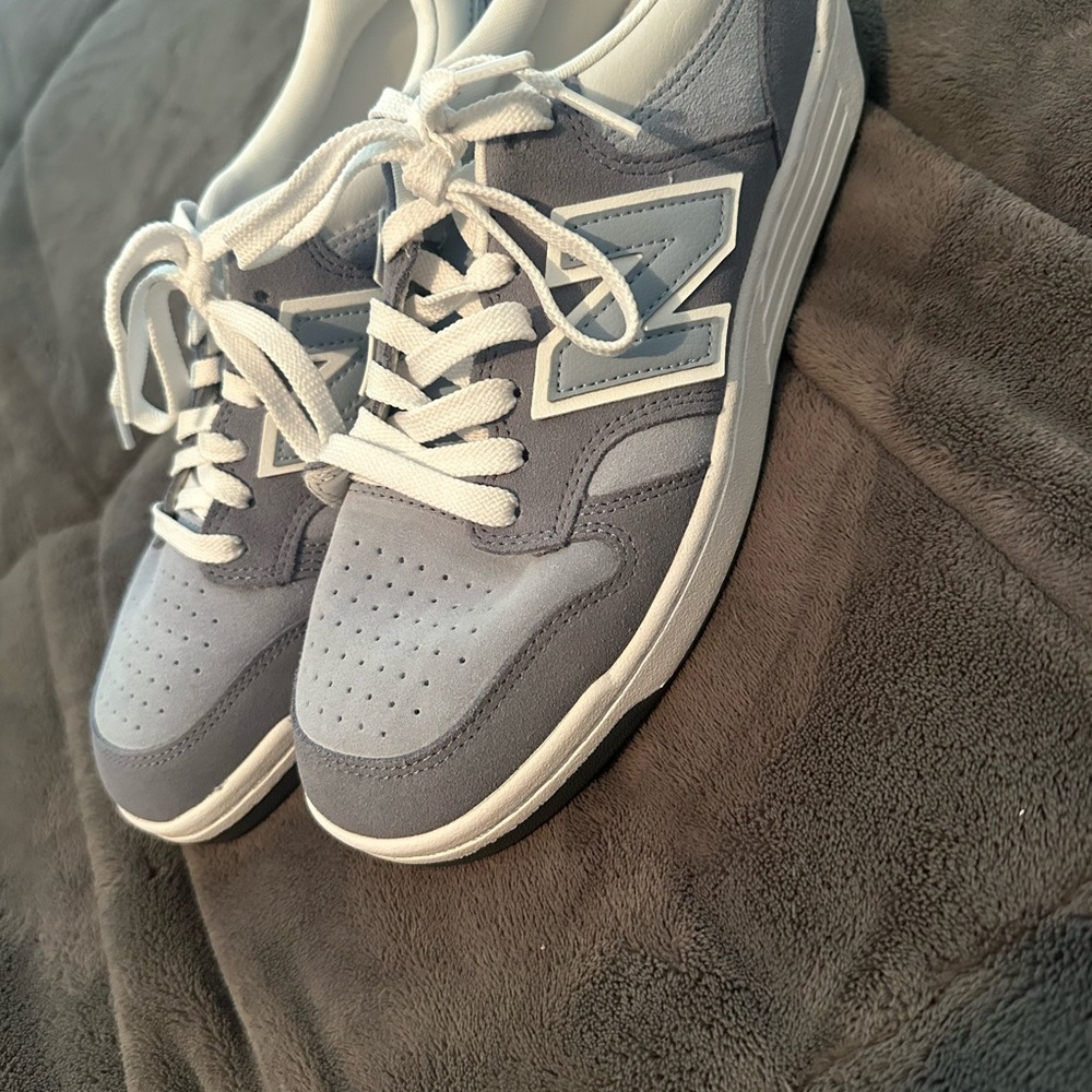 New Balance Gray and White Women's Sneakers